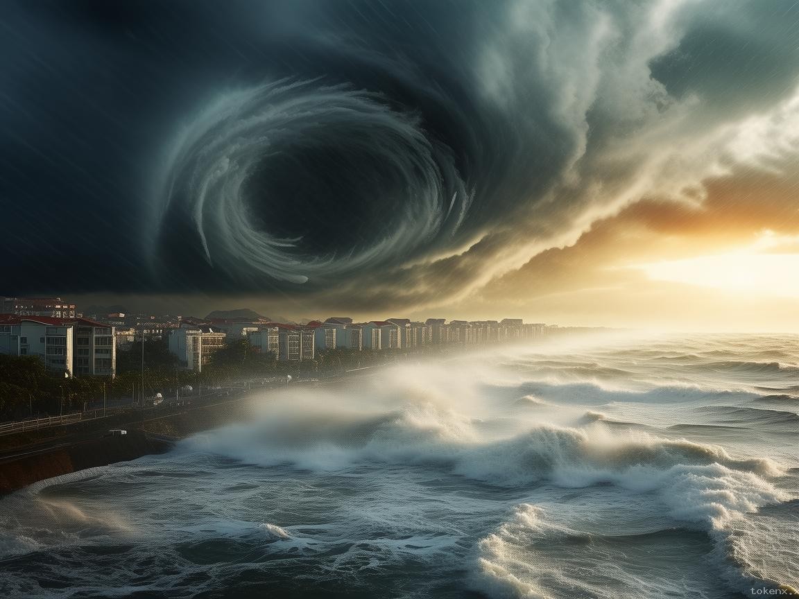 🌪️亲历今年第1号台风“蝴蝶”直击华南，防灾备战全攻略